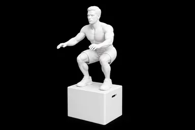 Box Jump exercise illustration