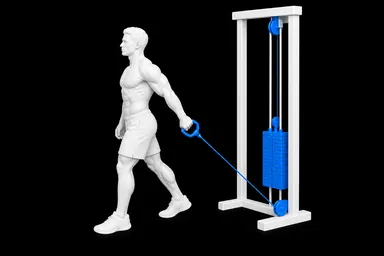 Cable Bayesian Curl exercise illustration