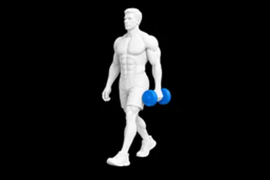 Dumbbell Suitcase Carry exercise illustration