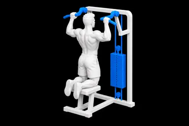 Machine Assisted Pull-up exercise illustration