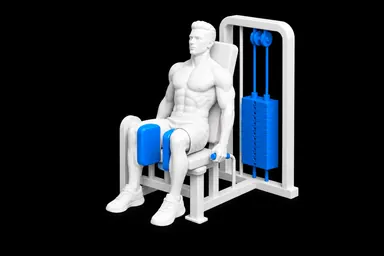 Machine Hip Adduction exercise illustration