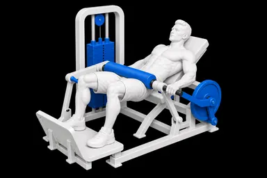 Machine Hip Thrust exercise illustration