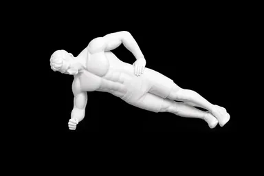 Pilates Side Plank exercise illustration