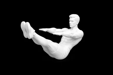 Pilates Teaser exercise illustration