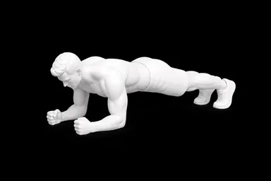 Plank exercise illustration